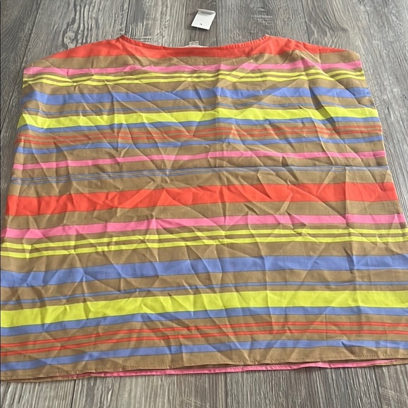 LOFT Multicolored Boxy Short Sleeve Tee - Picture 5 of 7